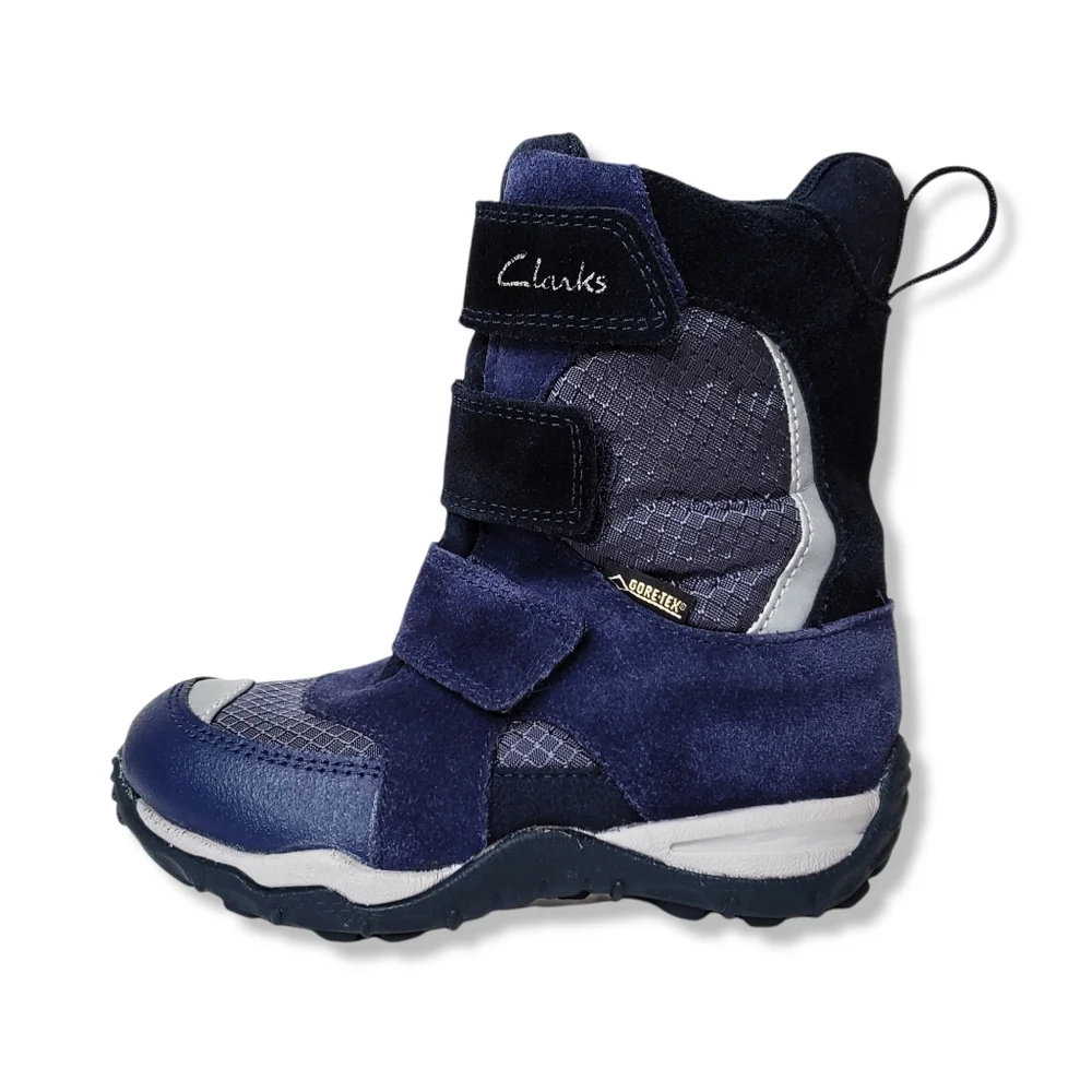Clarks Sanice GTX Gore-Tex Snow Boots Kids Size 7